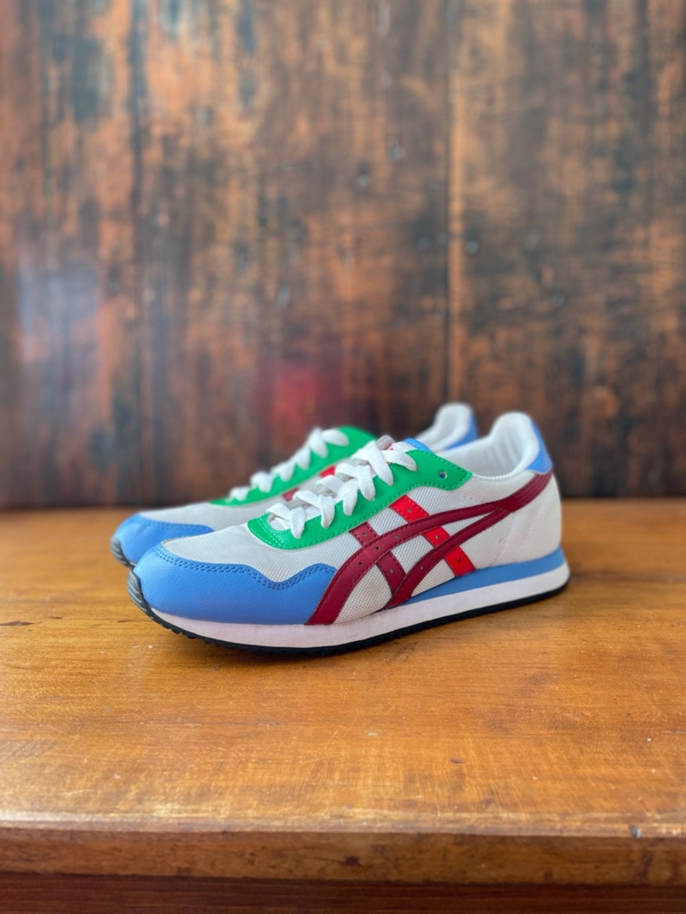 ASICS Tiger Runner 'White Burgundy' Women’s Size 9